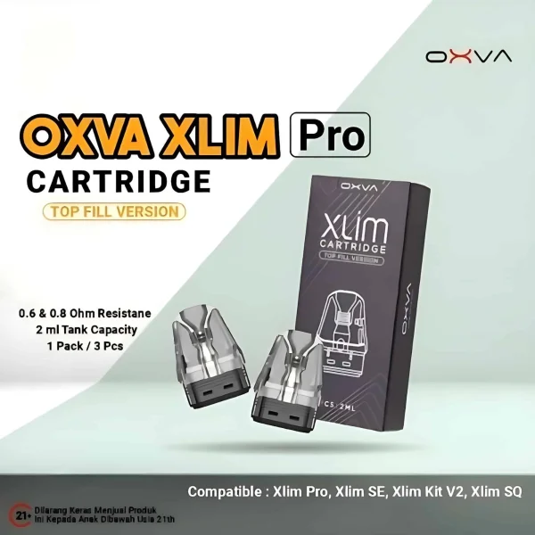 OXVA小蠻牛煙彈 xlim v3原廠空倉 空煙彈 3入價 原廠設計 完美兼容