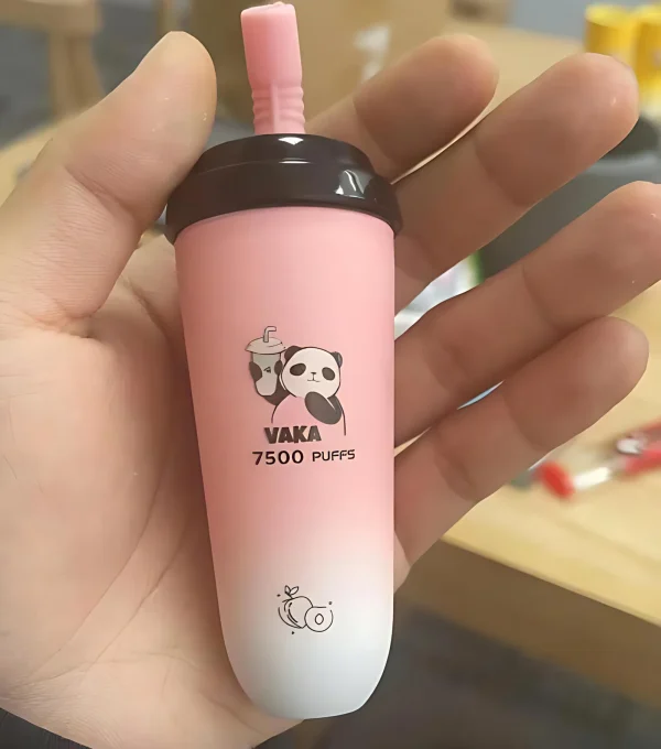 VAKA 奶茶杯 7500 Puff 拋棄式｜可充電大容量一次性電子煙
