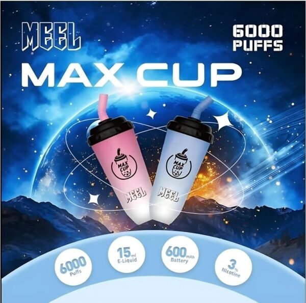 蠻夷熊奶茶杯 Man YX 6000 Puffs拋棄式電子煙