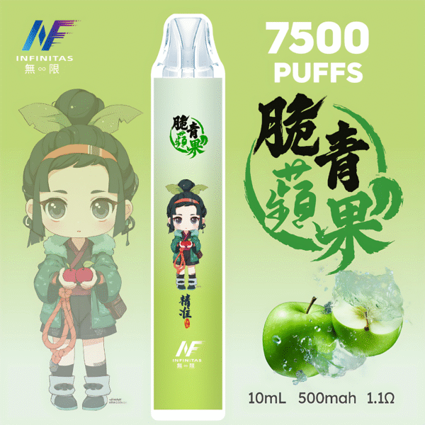 INF 7500 PUFFS一次性電子煙 INF 7500 PUFFS 一次性電子煙|鬼滅之刃限定款,動漫迷必收的霧化神器!