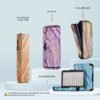 IOQS加熱煙保護套.jpg 鎏金皮革 IQOS 保護套 套裝 PU+PC 加熱煙機煙盒防塵 台灣現貨 原廠防摔收納包 多色選