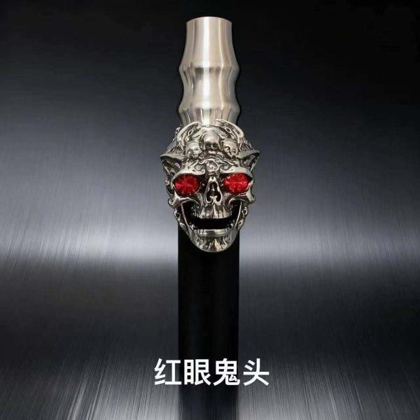 阿爾法赫（Al Fakher）風格 304 不鏽鋼帶鏈條水煙吸嘴 是 2024-2025 年水煙（Shisha/Hookah）配件市場中的熱門爆款