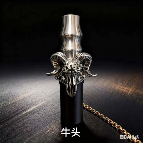 阿爾法赫（Al Fakher）風格 304 不鏽鋼帶鏈條水煙吸嘴 是 2024-2025 年水煙（Shisha/Hookah）配件市場中的熱門爆款