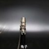 阿爾法赫（Al Fakher）風格 304 不鏽鋼帶鏈條水煙吸嘴 是 2024-2025 年水煙（Shisha/Hookah）配件市場中的熱門爆款