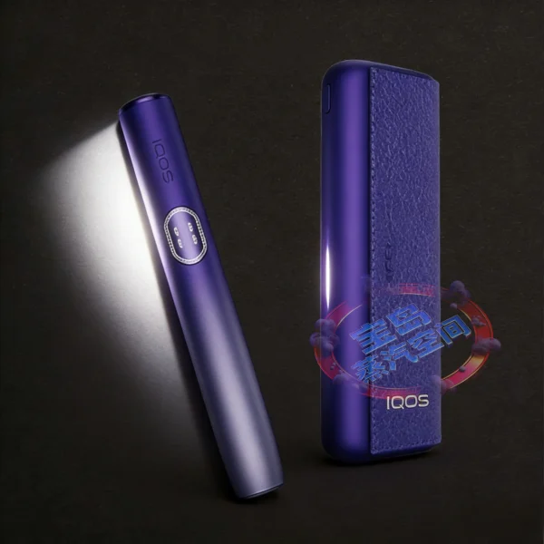 生成产品图片 (6) IQOS 2025 年最新推出的第 8 代系列(IQOS ILUMA i)電光紫 限定配色