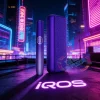 生成产品图片 IQOS 2025 年最新推出的第 8 代系列(IQOS ILUMA i)電光紫 限定配色