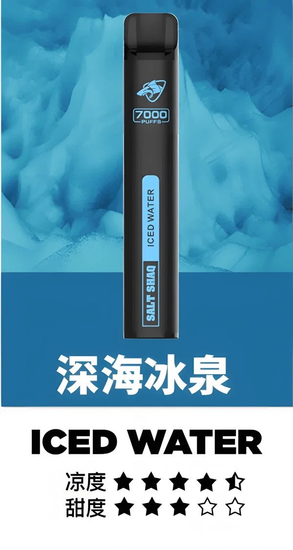 鯊克7500口深海冰泉.jpg_upscayl_4x_upscayl-standard-4x 💨 鯊克小黑條 7000 口:長續航、極致輕量,拋棄式體驗新巔峰——台灣拋棄式推薦
