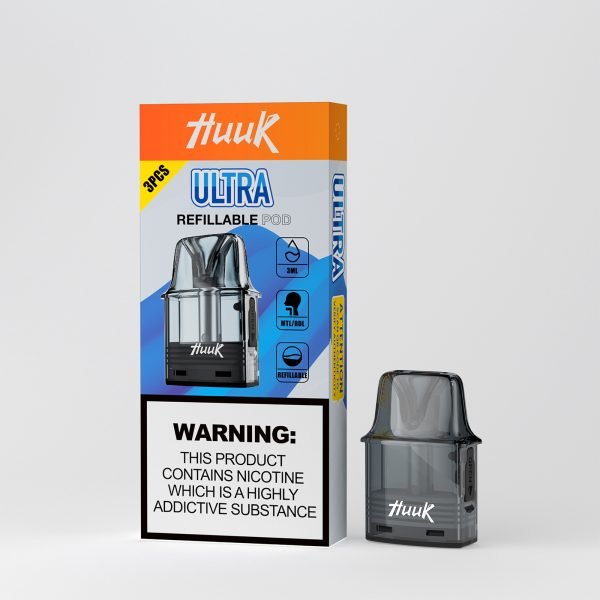 Huuk Ultra Kit 自由艙註油主機推薦｜雙模式口感 × 全金屬機身 × 27W 強勁輸出