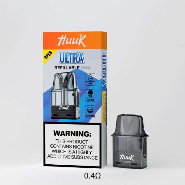 Huuk Ultra Kit 自由艙註油主機推薦｜雙模式口感 × 全金屬機身 × 27W 強勁輸出